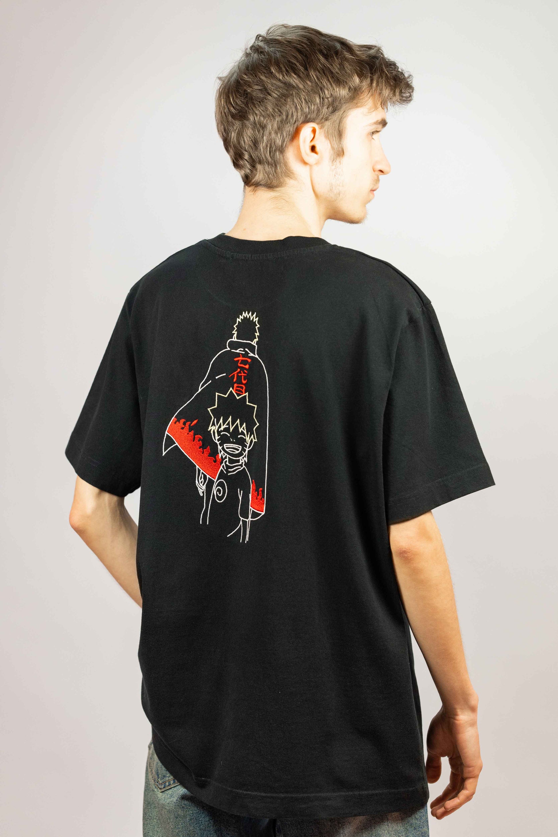 Premium Naruto-inspired t-shirt crafted from 100% organic cotton.
