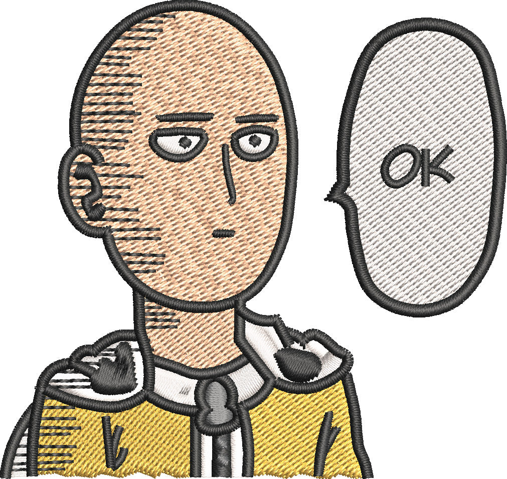 "OK" Saitama - One punch man | Tricou