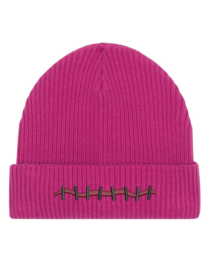 Mouth scar | Beanie din bumbac organic