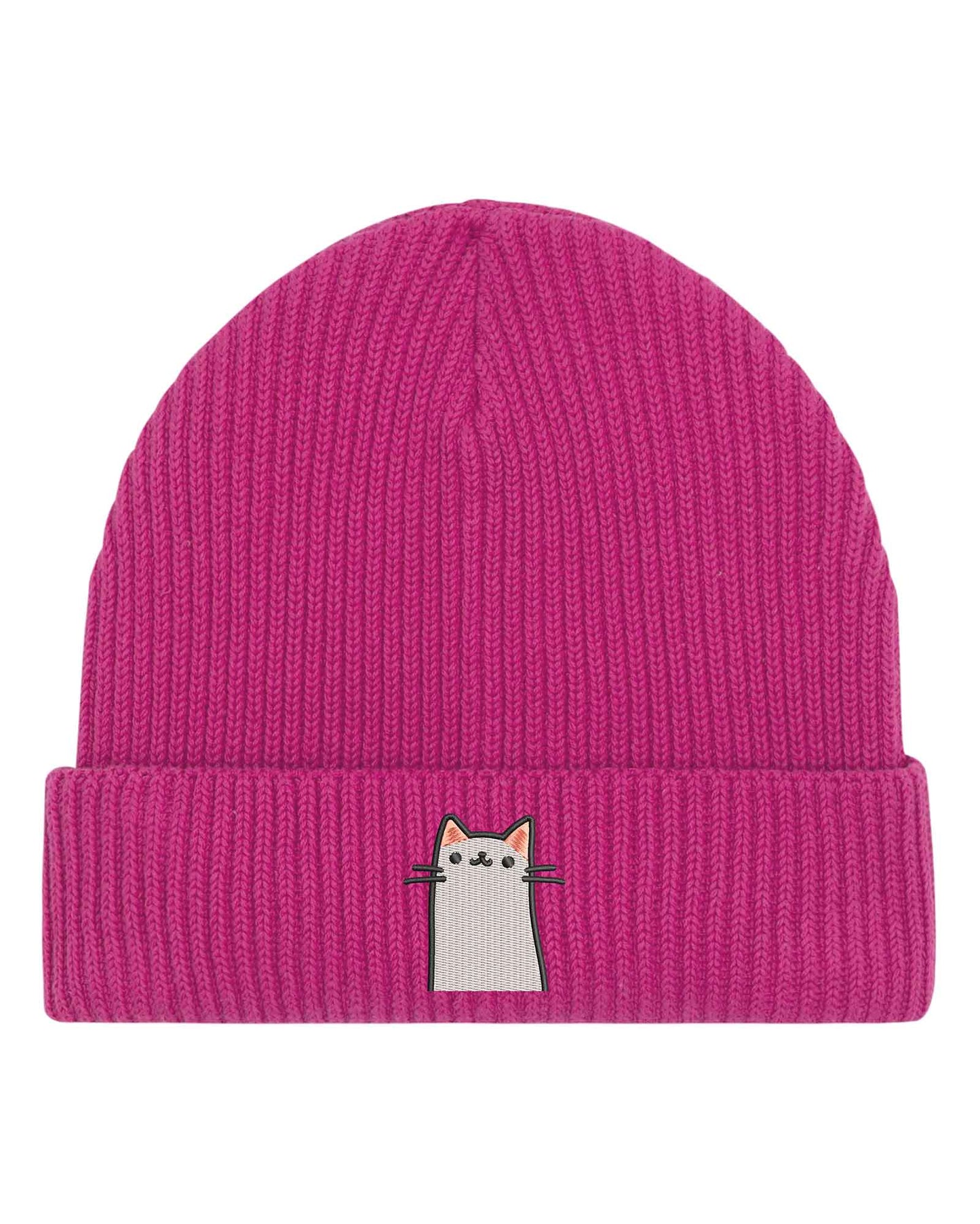 Not judging cat | Beanie din bumbac organic