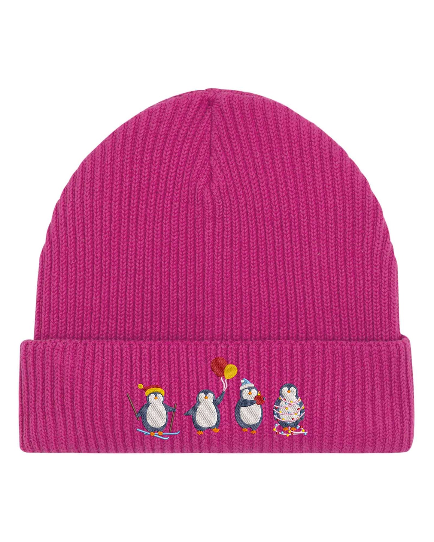Penguins | Beanie din bumbac organic