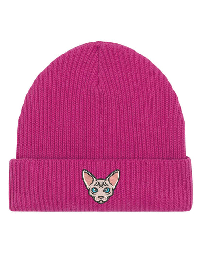 Sphinx cat | Beanie din bumbac organic