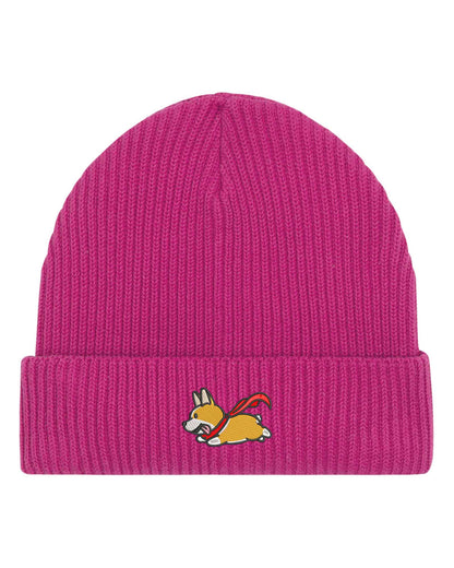 Super corgi | Beanie din bumbac organic