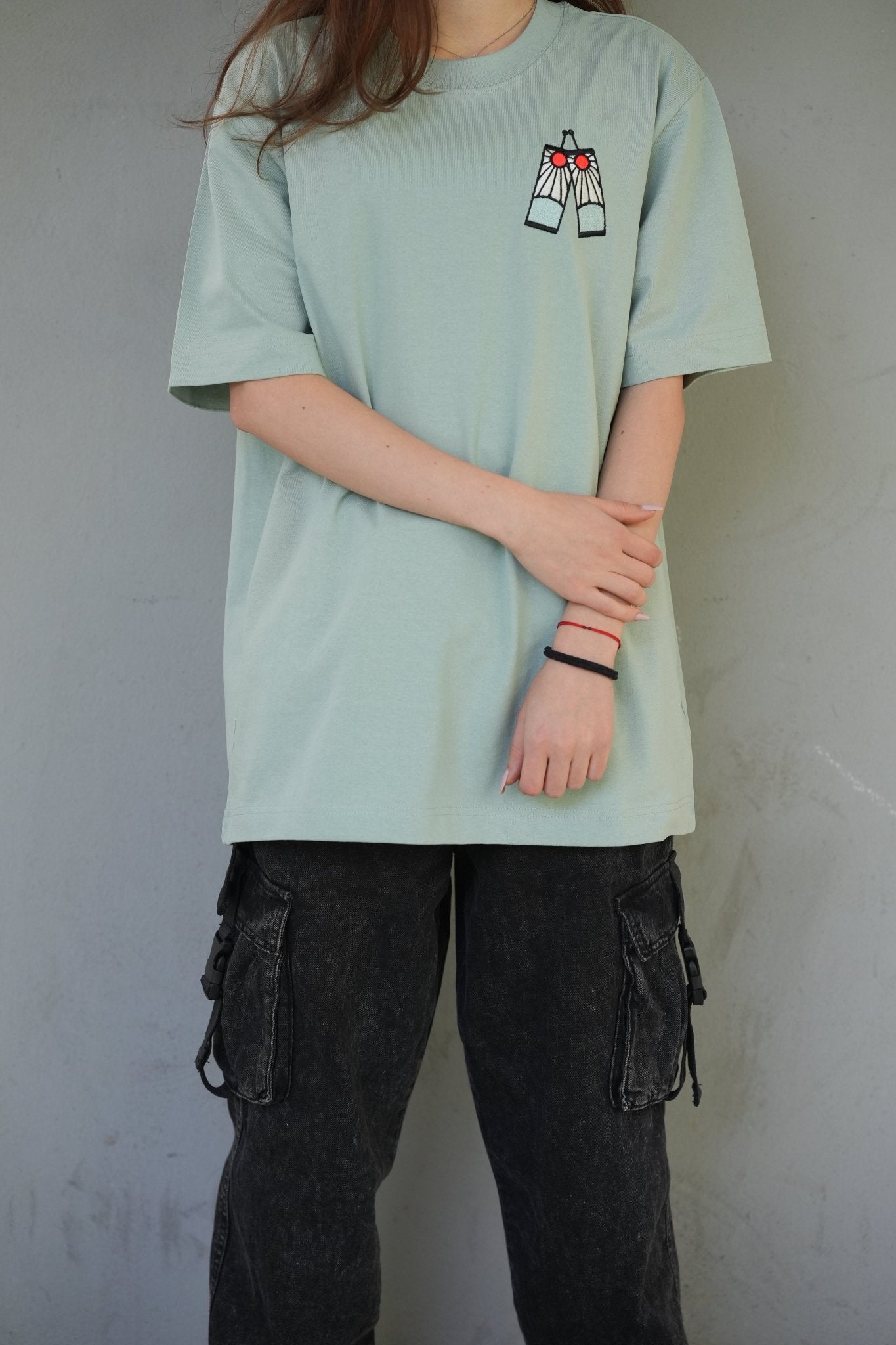 Quality Green Unisex Relaxed Tanjiro T-shirt - Stitchdom