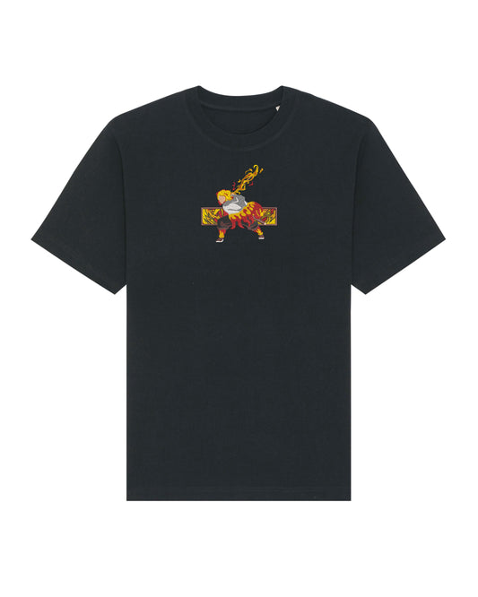 Rengoku Flame Breathing 9th Form - Demon Slayer | T-Shirt