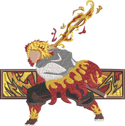 Rengoku Flame Breathing 9th Form - Demon Slayer | T-Shirt