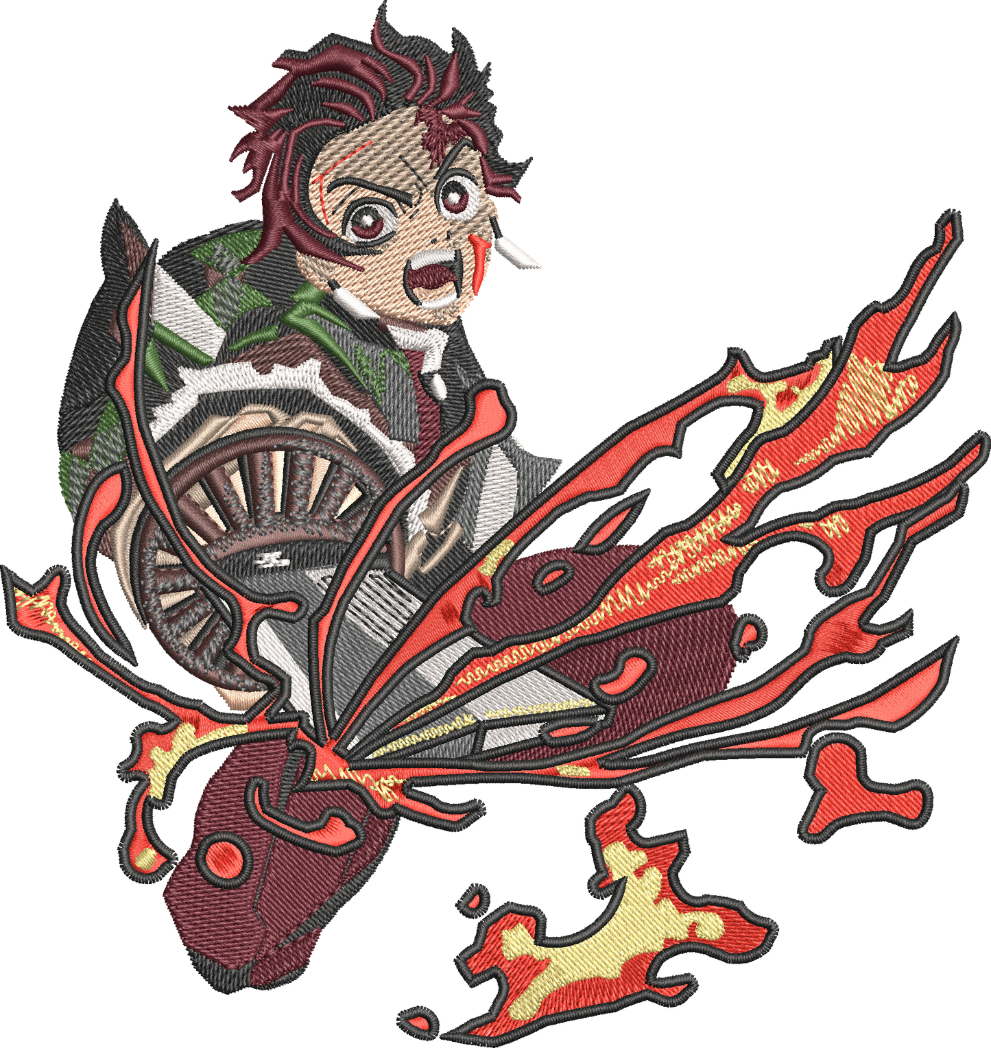 Tanjiro Sun Breathing 3rd Form - Demon Slayer | T-Shirt