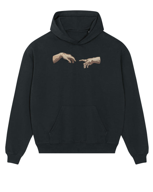 The Creation of Adam V2 | Hanorac Premium Negru M