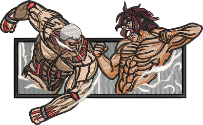 Titans battle - Attack on Titan | Tricou