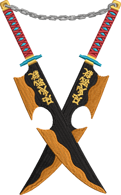 Uzui swords - Demon Slayer | T-Shirt