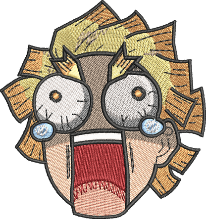 Zenitsu scared face - Demon Slayer | T-Shirt
